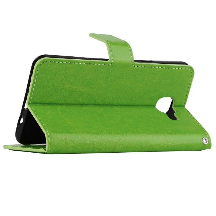 For Galaxy A5 / A510 Crazy Horse Texture Horizontal Flip PU Leather Case with Holder & Card Slots & Wallet