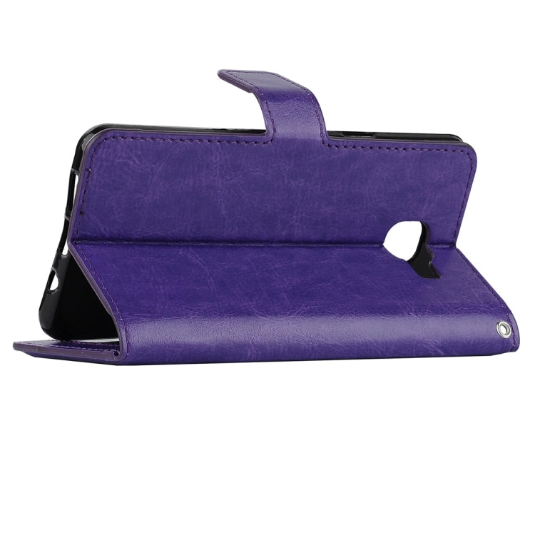 For Galaxy A5 / A510 Crazy Horse Texture Horizontal Flip PU Leather Case with Holder & Card Slots & Wallet