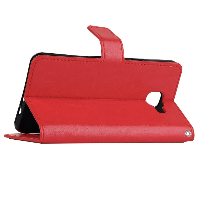 For Galaxy A7 / A710 Crazy Horse Texture Horizontal Flip PU Leather Case with Holder & Card Slots & Wallet