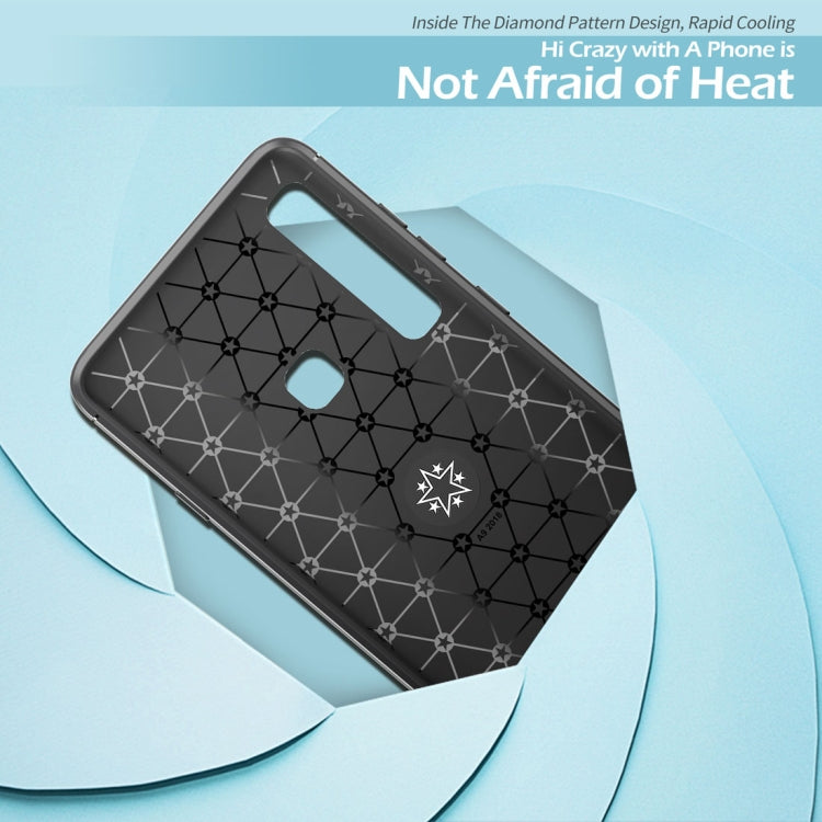 lenuo Shockproof TPU Case for Samsung Galaxy A9 (2018), with Invisible Holder