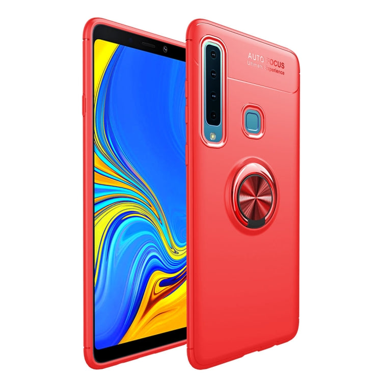 lenuo Shockproof TPU Case for Samsung Galaxy A9 (2018), with Invisible Holder