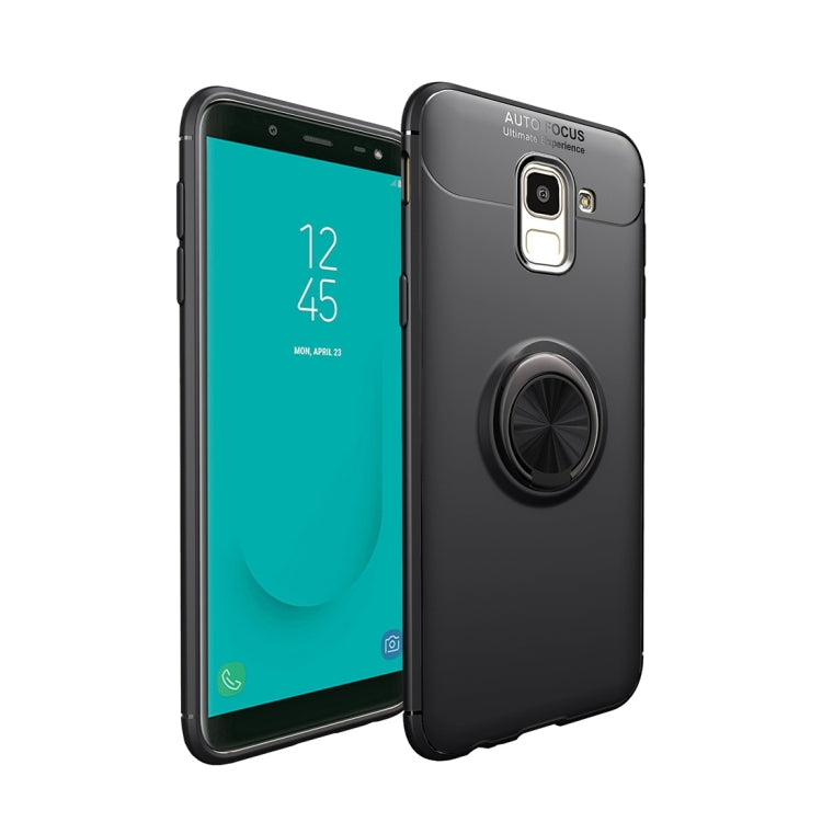 lenuo Shockproof TPU Case for Samsung Galaxy J6 Plus, with Invisible Holder