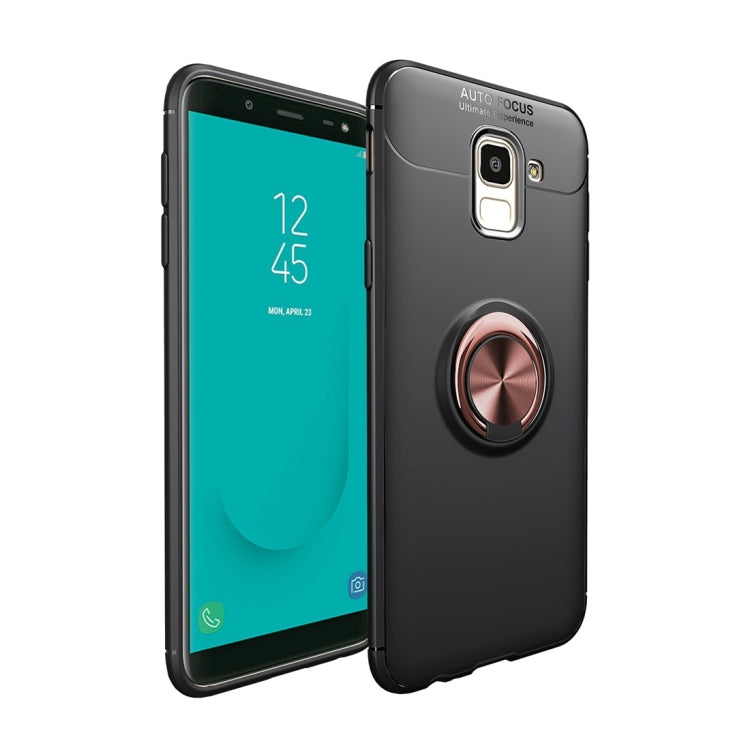 lenuo Shockproof TPU Case for Samsung Galaxy J6 Plus, with Invisible Holder