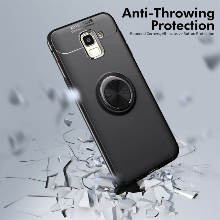 lenuo Shockproof TPU Case for Samsung Galaxy J6 Plus, with Invisible Holder