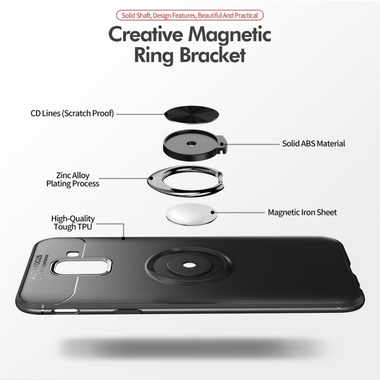 lenuo Shockproof TPU Case for Samsung Galaxy J6 Plus, with Invisible Holder