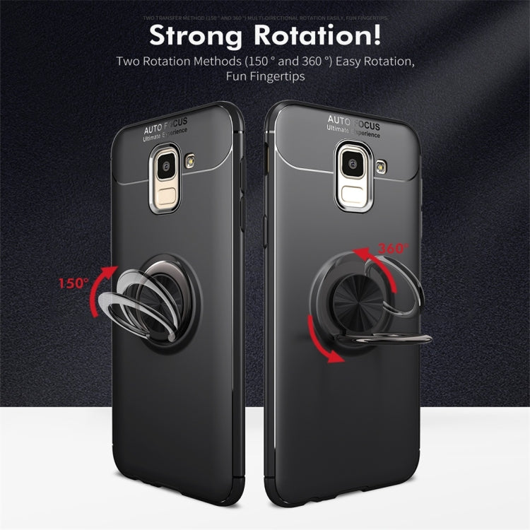lenuo Shockproof TPU Case for Samsung Galaxy J6 Plus, with Invisible Holder