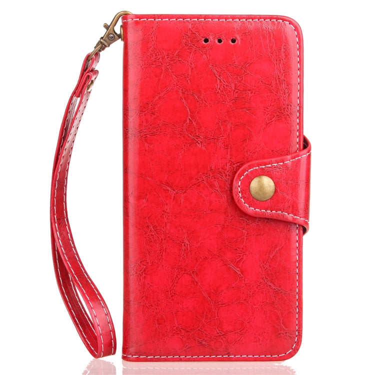 For Galaxy S9 Retro Crazy Horse Texture Wax Horizontal Flip Leather Case with Holder & Wallet & Card Slots & Lanyard