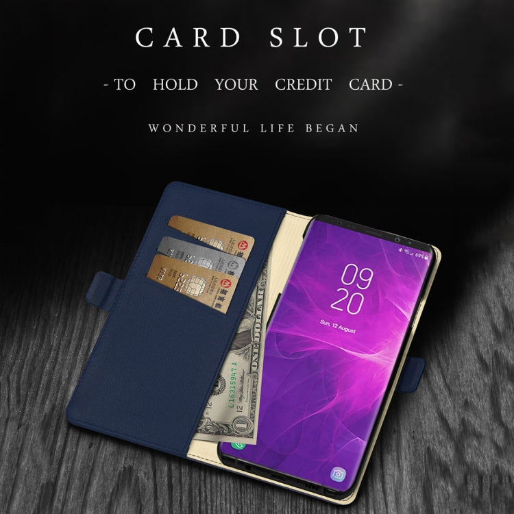 DZGOGO MILO Series PC + PU Horizontal Flip Leather Case for Samsung Galaxy Note 9, with Holder & Card Slot & Wallet