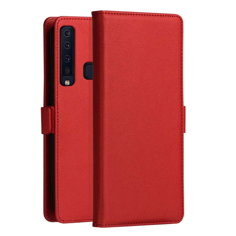 DZGOGO MILO Series PC + PU Horizontal Flip Leather Case for Samsung Galaxy A9 (2018), with Holder & Card Slot & Wallet