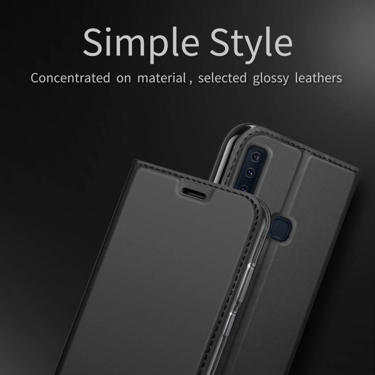 DZGOGO ISKIN Series Slight Frosted PU+ TPU Case for Samsung Galaxy A9 (2018)