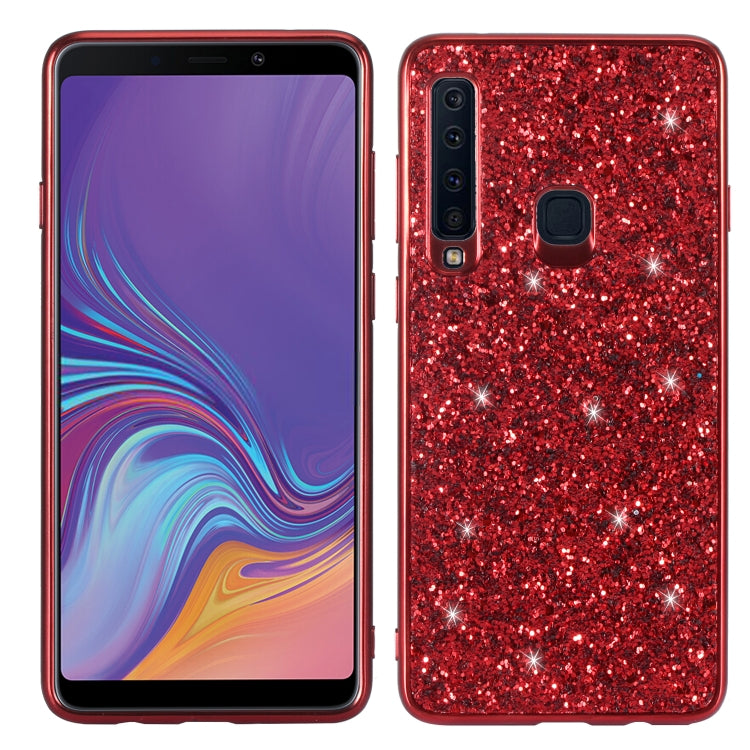 Glitter Powder Shockproof TPU Protective Case for Galaxy A9 (2018) / A9s