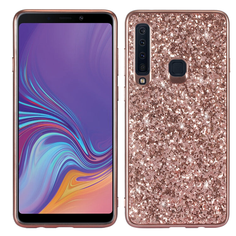 Glitter Powder Shockproof TPU Protective Case for Galaxy A9 (2018) / A9s