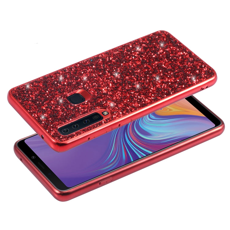 Glitter Powder Shockproof TPU Protective Case for Galaxy A9 (2018) / A9s