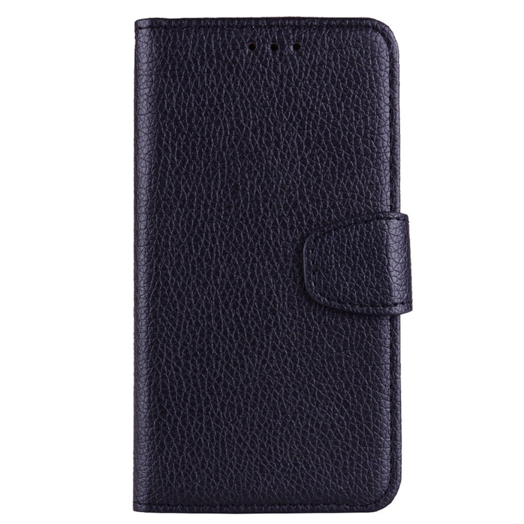 Litchi Texture Horizontal Flip Leather Case for Galaxy A7 (2018), with Holder & Card Slots & Wallet & Lanyard