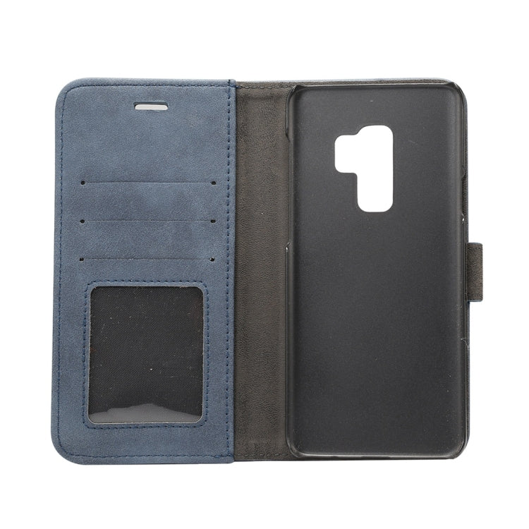 For Galaxy S9+ Sheep Bar Material PU + PC Horizontal Flip Leather Case with Holder & Card Slots & Wallet