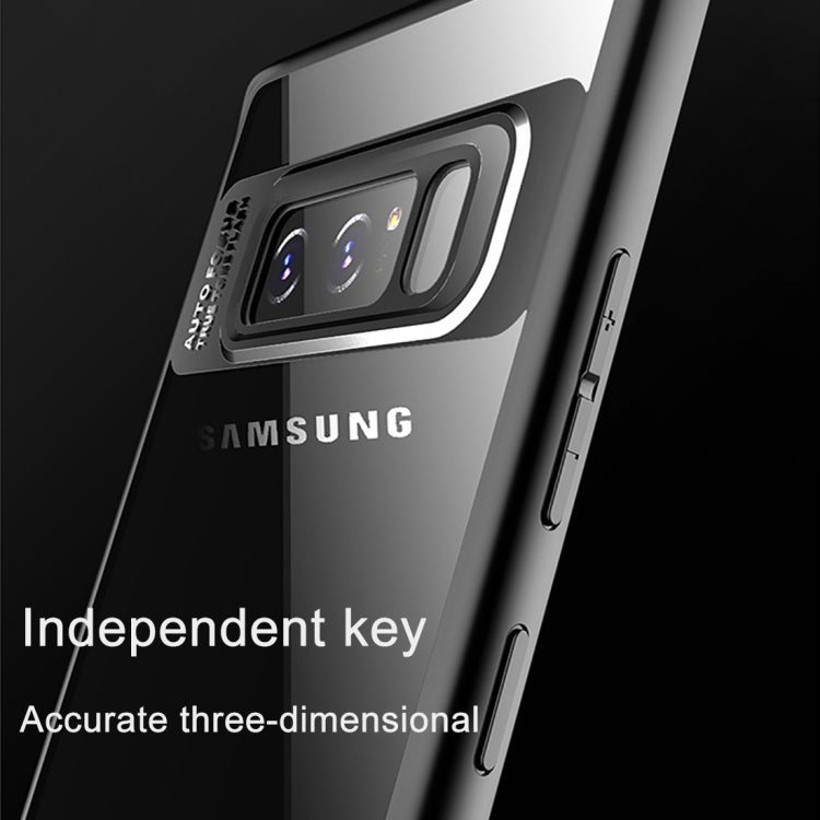 CAFELE for Galaxy Note 8 Ultra-thin TPU + PC Dropproof Clear Back Protective Case Cover