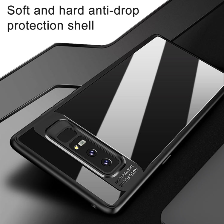 CAFELE for Galaxy Note 8 Ultra-thin TPU + PC Dropproof Clear Back Protective Case Cover