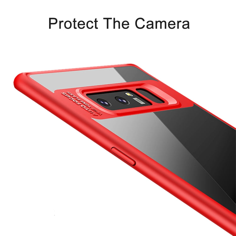 CAFELE for Galaxy Note 8 Ultra-thin TPU + PC Dropproof Clear Back Protective Case Cover