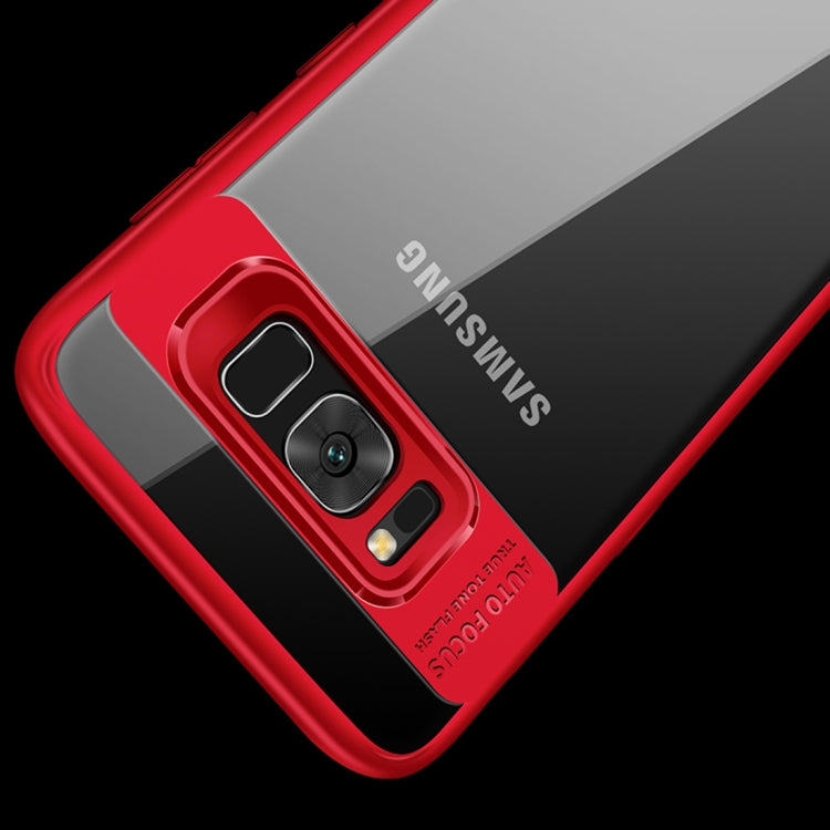 CAFELE for Galaxy S8 Ultra-thin TPU + PC Dropproof Clear Back Protective Case Cover