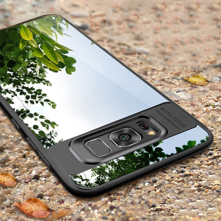 CAFELE for Galaxy S8+ Ultra-thin TPU + PC Dropproof Clear Back Protective Case Cover