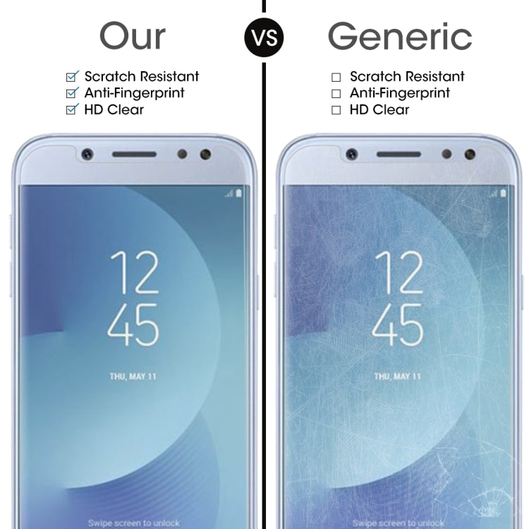 1 PCS For Galaxy J5 (2017) (EU Version) 0.26mm 9H Surface Hardness 2.5D Explosion-proof Non-full Screen Tempered Glass Screen Film