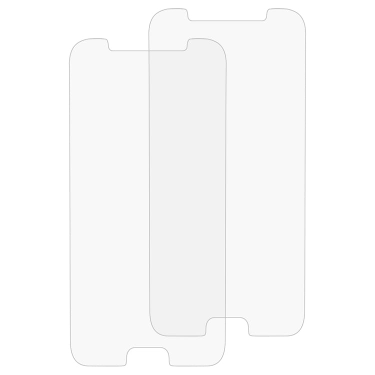 2 PCS For Galaxy J5 (2017) (EU Version) 0.26mm 9H Surface Hardness 2.5D Explosion-proof Non-full Screen Tempered Glass Screen Film