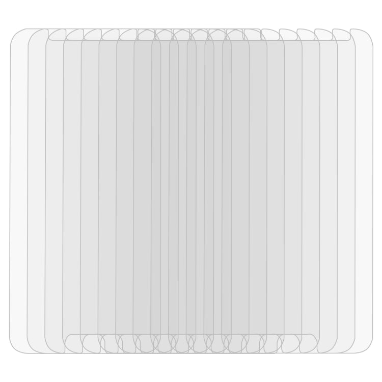 100 PCS For Galaxy J7 (2017) (EU Version) 0.26mm 9H Surface Hardness 2.5D Explosion-proof Non-full Screen Tempered Glass Screen Film