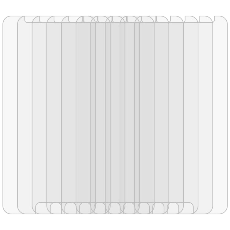 100 PCS for Galaxy J3 (2017) (EU Version) 0.26mm 9H Surface Hardness 2.5D Explosion-proof Non-full Screen Tempered Glass Screen Film