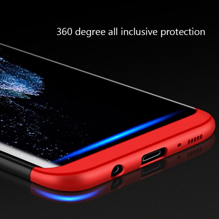 GKK for Galaxy S8 + / G9550 PC Three - paragraph Shield 360 Degrees Full Coverage Protective Case Back Cover