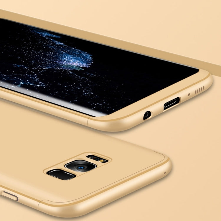 GKK for Galaxy S8 + / G9550 PC Three - paragraph Shield 360 Degrees Full Coverage Protective Case Back Cover