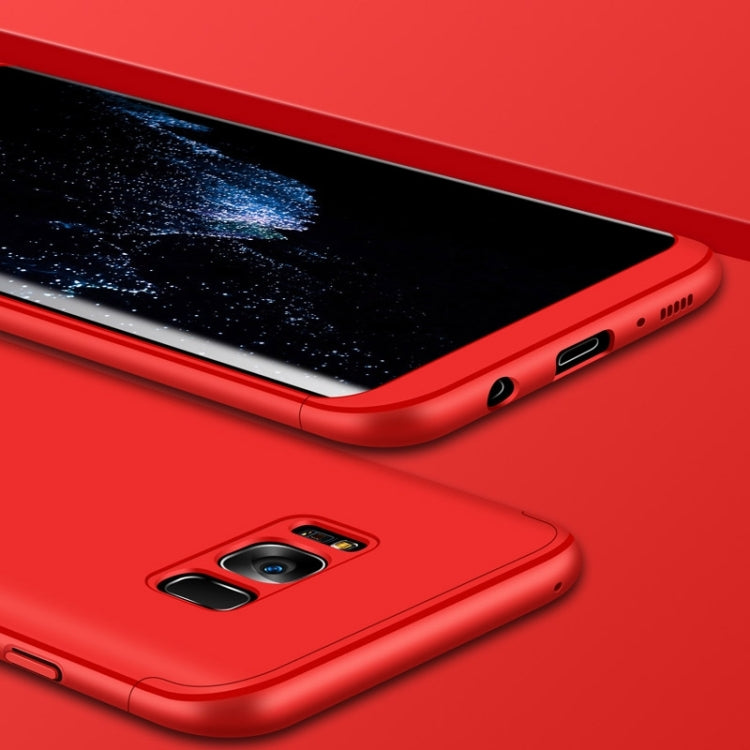 GKK for Galaxy S8 + / G9550 PC Three - paragraph Shield 360 Degrees Full Coverage Protective Case Back Cover