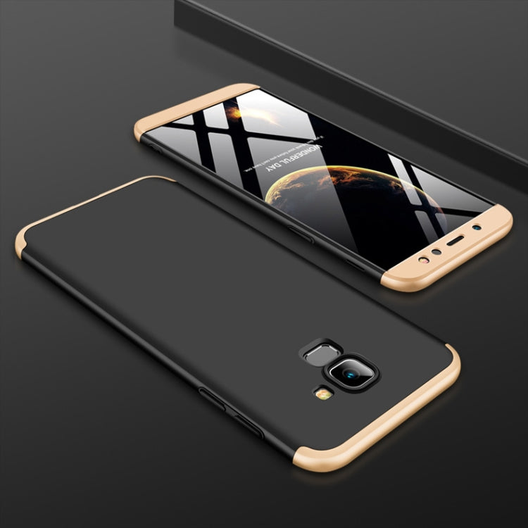 GKK Three Stage Splicing Full Coverage PC Case for Galaxy A6 (2018)