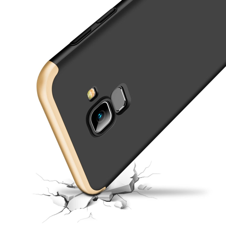 GKK Three Stage Splicing Full Coverage PC Case for Galaxy A6 (2018)