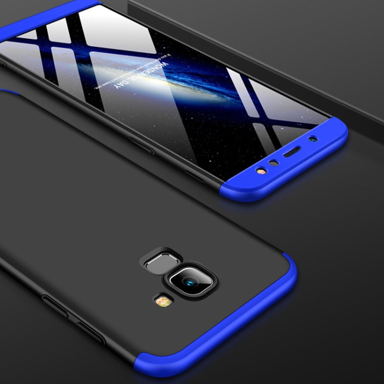 GKK Three Stage Splicing Full Coverage PC Case for Galaxy A6 (2018)