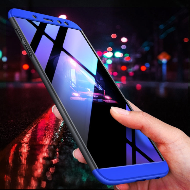 GKK Three Stage Splicing Full Coverage PC Case for Galaxy A6 (2018)