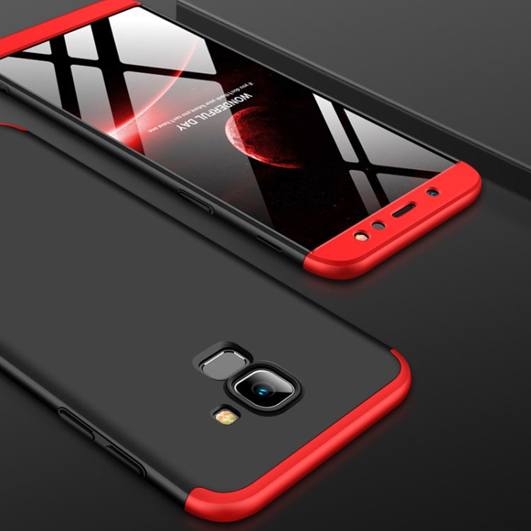 GKK Three Stage Splicing Full Coverage PC Case for Galaxy A6 (2018)