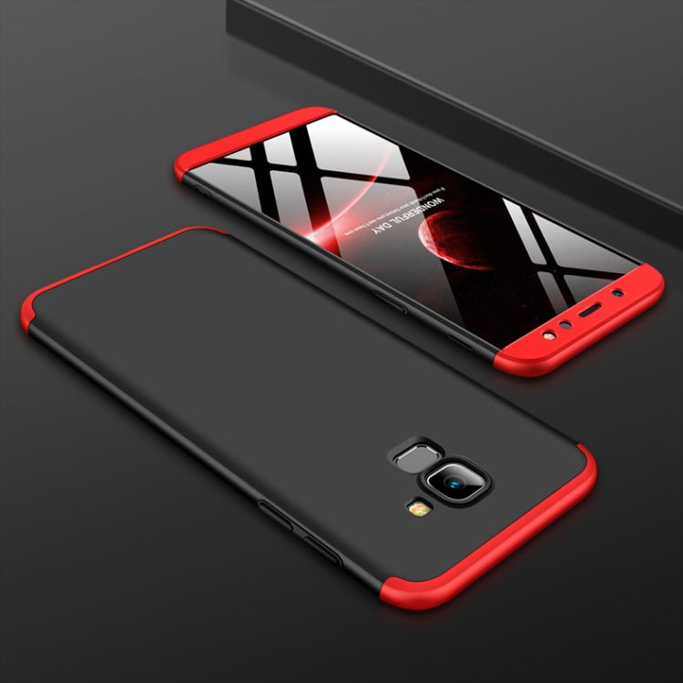 GKK Three Stage Splicing Full Coverage PC Case for Galaxy A6 (2018)