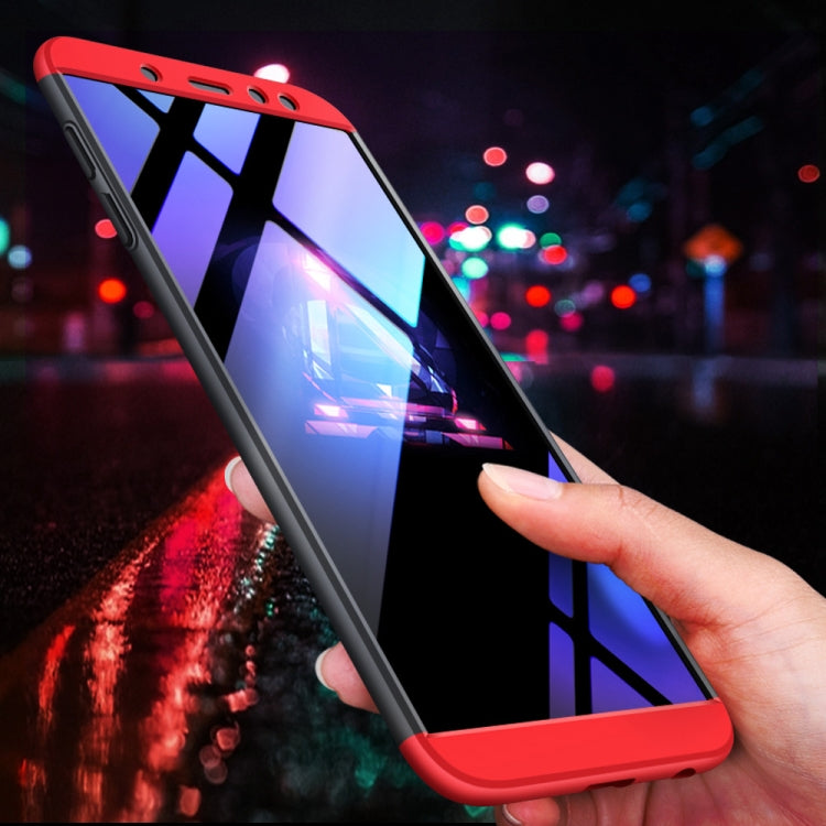 GKK Three Stage Splicing Full Coverage PC Case for Galaxy A6 (2018)