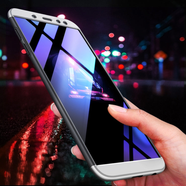 GKK Three Stage Splicing Full Coverage PC Case for Galaxy A6 (2018)