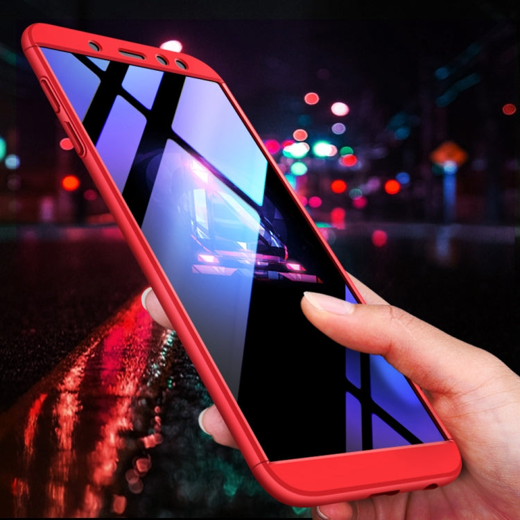 GKK Three Stage Splicing Full Coverage PC Case for Galaxy A6 (2018)