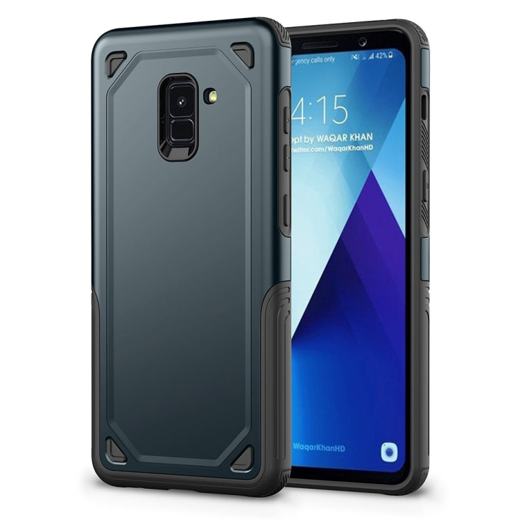 Shockproof Rugged Armor Protective Case for Galaxy A6+ (2018)