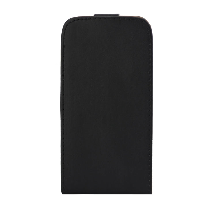 For Galaxy J2 (2016) / J210 Khaki Lining Vertical Flip Leather Case (Black)