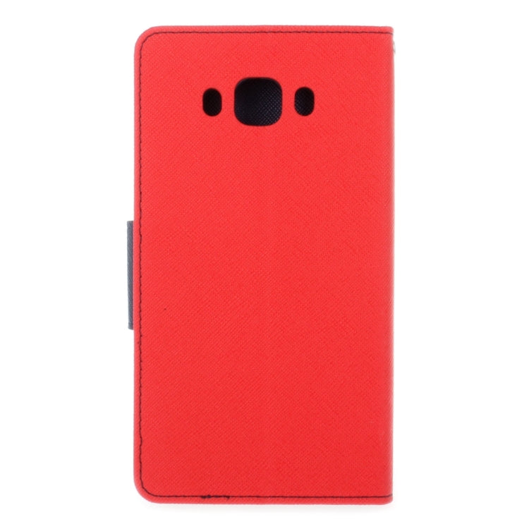 For Galaxy J5 (2016) / J510 Cross Texture Horizontal Flip Leather Case with Holder & Card Slots & Wallet