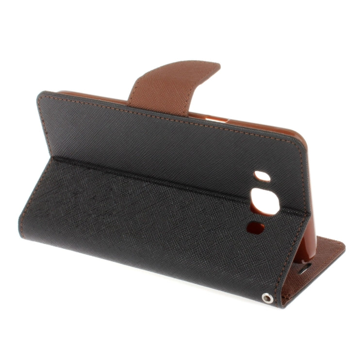For Galaxy J5 (2016) / J510 Cross Texture Horizontal Flip Leather Case with Holder & Card Slots & Wallet