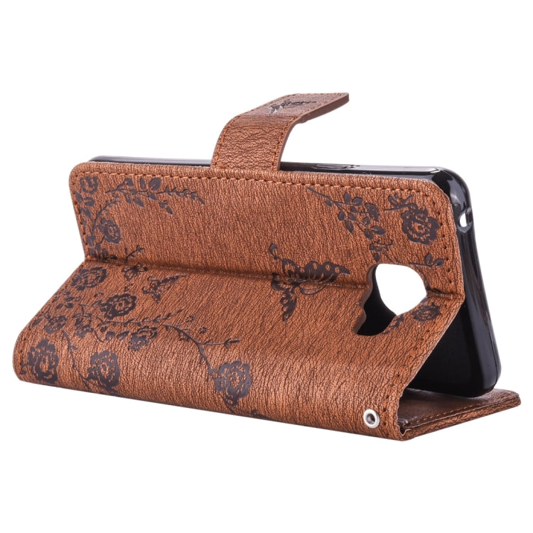 For Galaxy A3 (2016) / A310 Diamond Encrusted Butterflies Love Flowers Pattern Horizontal Flip Leather Case with Holder & Card Slots & Wallet & Lanyard