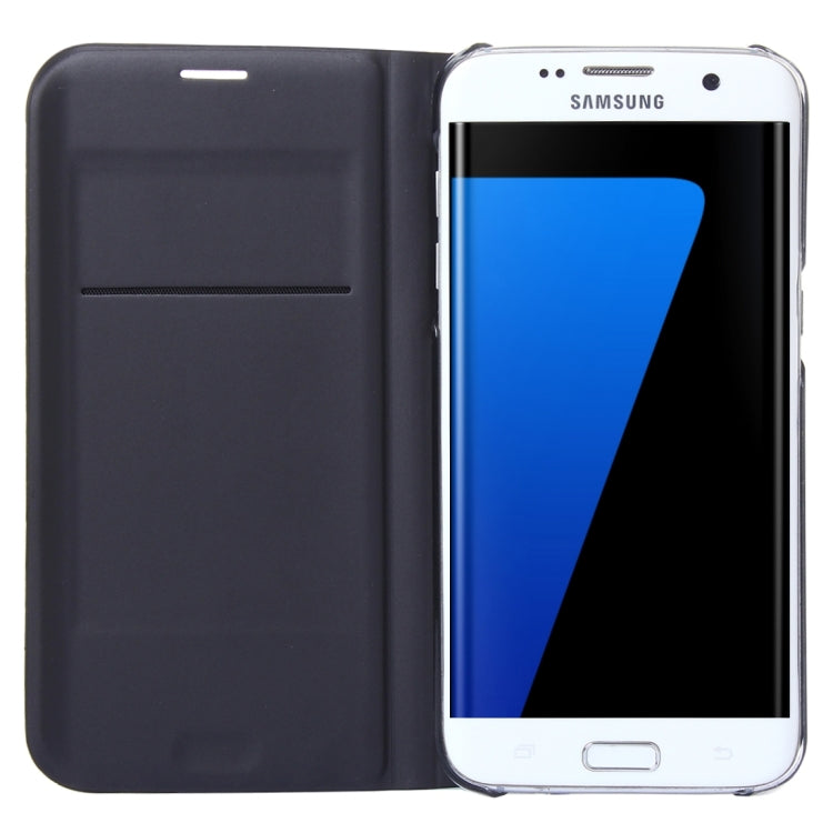 For Galaxy S7 Edge / G935 Horizontal Flip Leather Case with Card Slot