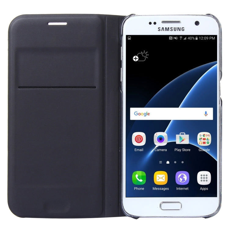 For Galaxy S7 / G930 Horizontal Flip Leather Case with Card Slot