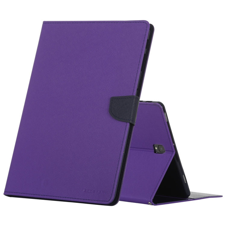 GOOSPERY FANCY DIARY Horizontal Flip Leather Case for Galaxy Tab S4 10.5 / T830 / T835, with Holder & Card Slots & Wallet
