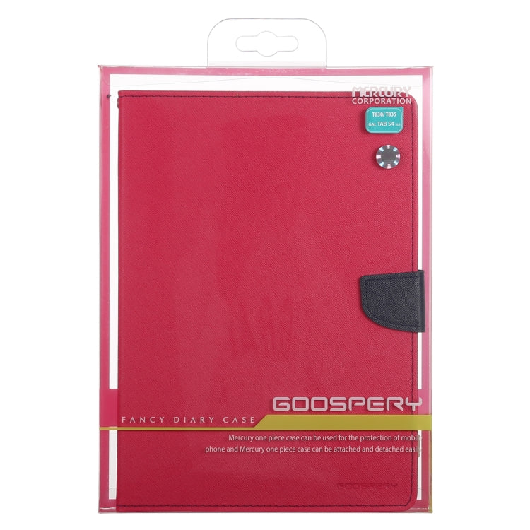 GOOSPERY FANCY DIARY Horizontal Flip Leather Case for Galaxy Tab S4 10.5 / T830 / T835, with Holder & Card Slots & Wallet