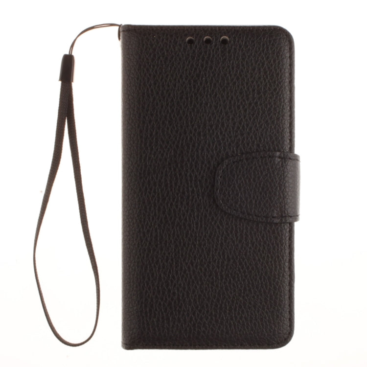For Galaxy A3 (2016) / A310 Litchi Texture Horizontal Flip Leather Case with Holder & Card Slots & Wallet & Photo Frame & Lanyard